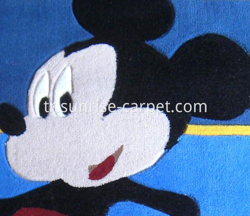 Acrylic Hand Tufted Carpet with Disney Design